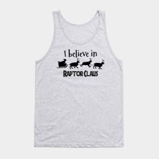 Ark Survival Evolved- I Believe in Raptor Claus Tank Top